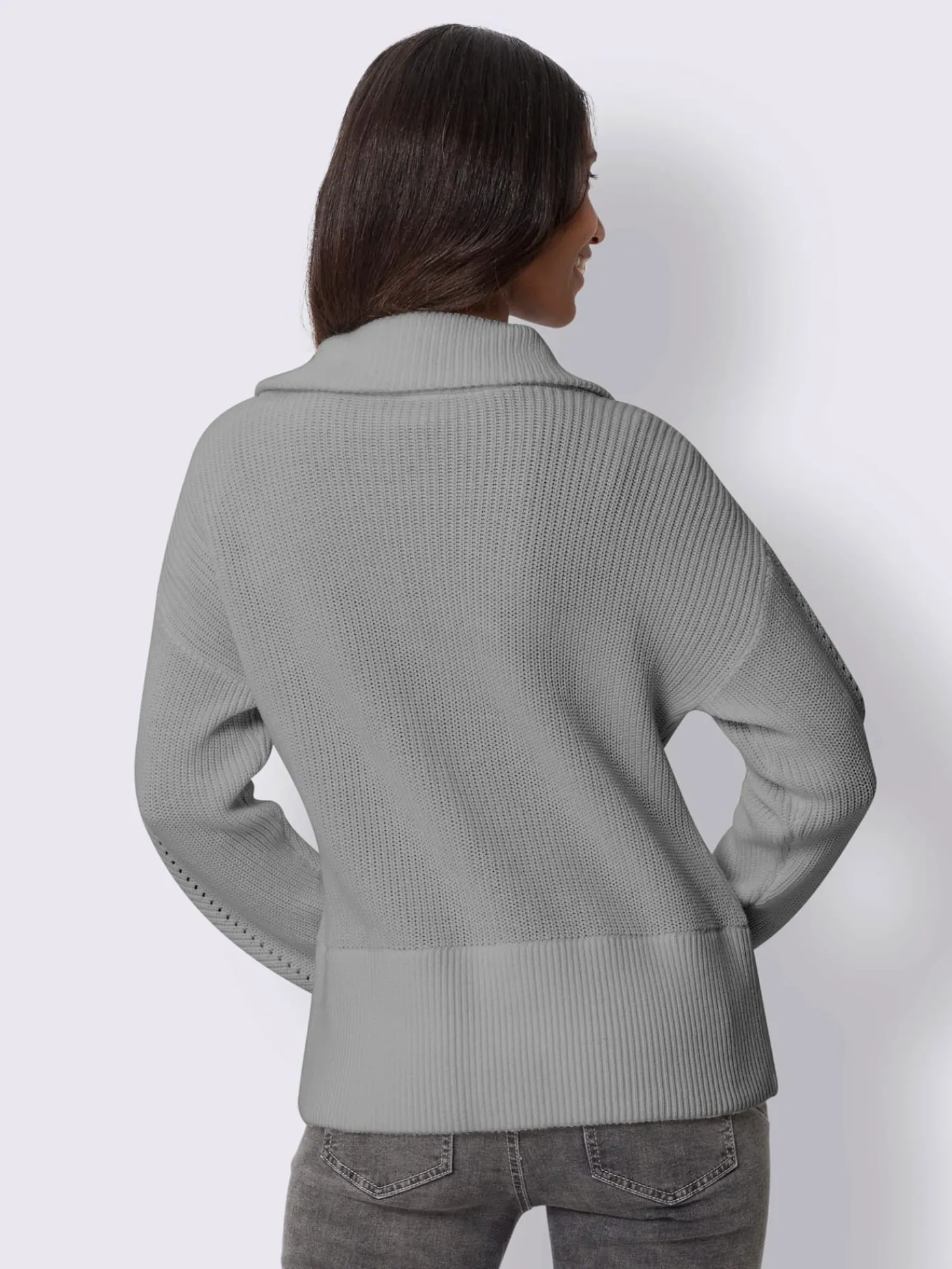 Best Connection Gilets Et Cardigans<Veste en tricot col camionneur