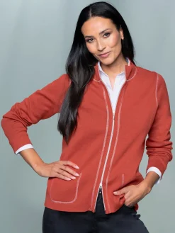 Rick Cardona Gilets Et Cardigans<Veste en tricot couture overlock