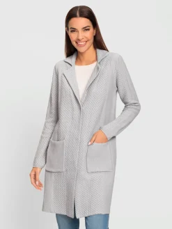 Rick Cardona Gilets Et Cardigans<Veste en tricot fil argenté brillant couleur argenté