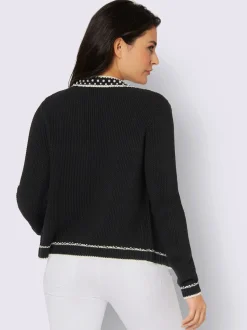 Creation L Gilets Et Cardigans<Veste en tricot fin 50% coton