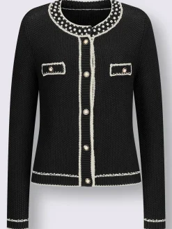 Creation L Gilets Et Cardigans<Veste en tricot fin 50% coton