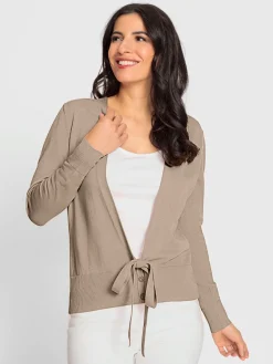 Ashley Brooke Gilets Et Cardigans<Veste en tricot fin 30% soie