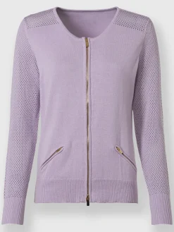 Rick Cardona Gilets Et Cardigans<Veste en tricot fin motif tricot ajouré tendance