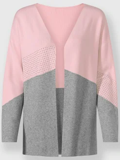 Rick Cardona Gilets Et Cardigans<Veste en tricot fin petites pierres brillantes fantaisie