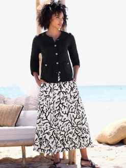 Linea Tesini Gilets Et Cardigans<Veste en tricot fin tricot milanais