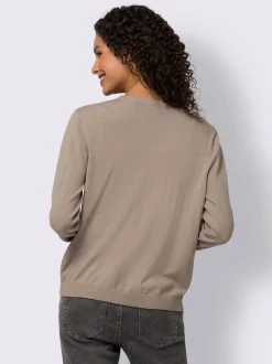 Linea Tesini Gilets Et Cardigans<Veste en tricot fin tricot fin et doux