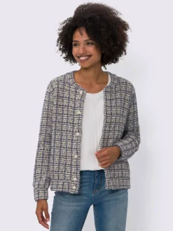 Linea Tesini Gilets Et Cardigans<Veste en tricot forme blouson tendance