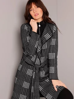 CREATION L PREMIUM Gilets Et Cardigans<Veste en tricot jacquard