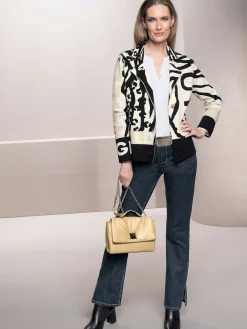 Rick Cardona Gilets Et Cardigans<Veste en tricot jacquard superbe motif jacquard