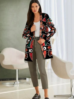 Rick Cardona Gilets Et Cardigans<Veste en tricot jacquard tricot jacquard de qualité