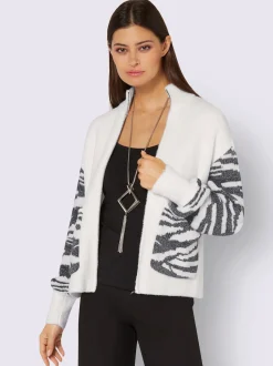 Creation L Gilets Et Cardigans<Veste en tricot jacquard douceur et bien-être