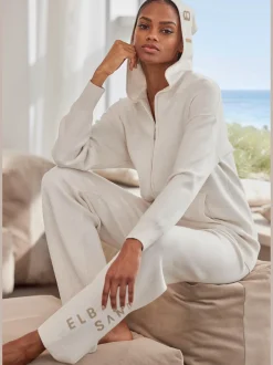 Elbsand Gilets Et Cardigans<Veste en tricot élastique et douce