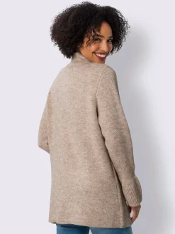Linea Tesini Gilets Et Cardigans<Veste en tricot manches à volants tendance