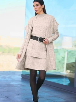 Rick Cardona Gilets Et Cardigans<Veste en tricot motif tricoté décoratif