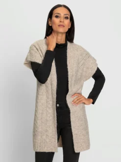 Rick Cardona Gilets Et Cardigans<Veste en tricot motif tricoté décoratif