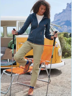 LASCANA ACTIVE Vestes<Veste en tricot polaire avec capuche