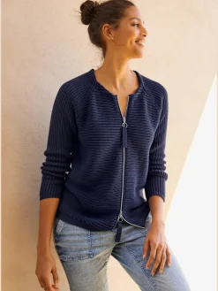 Best Connection Gilets Et Cardigans<Veste en tricot pur coton