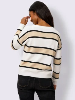 Best Connection Gilets Et Cardigans<Veste en tricot rayures tendance