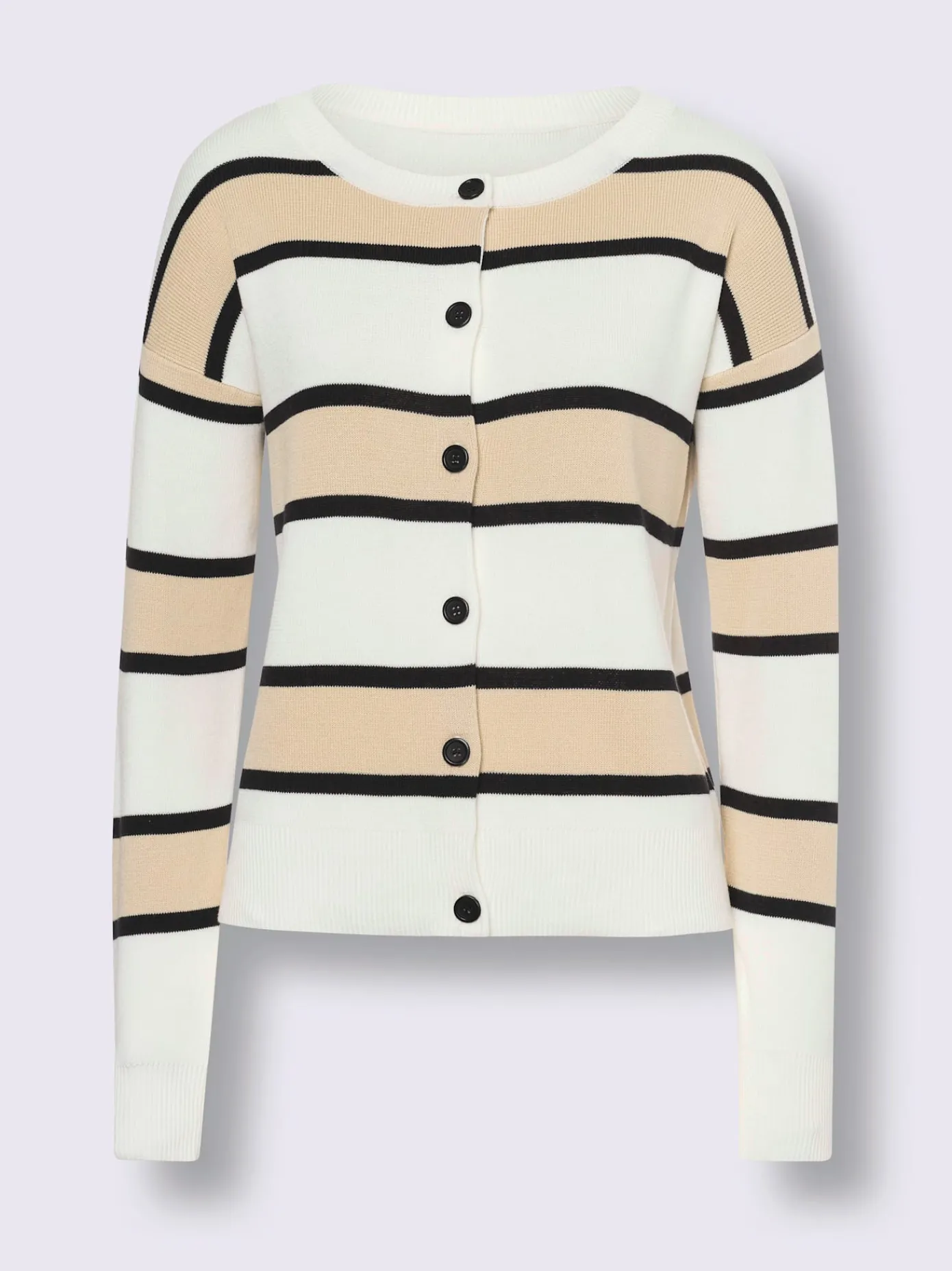 Best Connection Gilets Et Cardigans<Veste en tricot rayures tendance