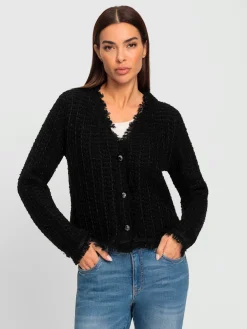 Rick Cardona Gilets Et Cardigans<Veste en tricot structure tendance et affinante