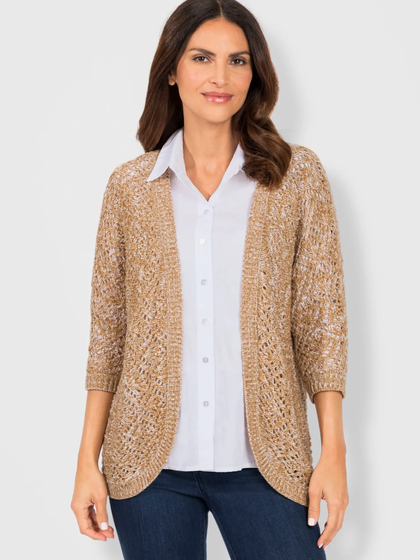 Tenues De Cérémonie|Gilets Et Cardigans<Veste en tricot tendance : pas de fermeture