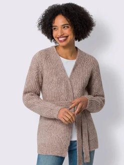 Linea Tesini Gilets Et Cardigans<Veste en tricot tricot ajouré