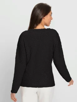 Ashley Brooke Gilets Et Cardigans<Veste en tricot tricot bouclé