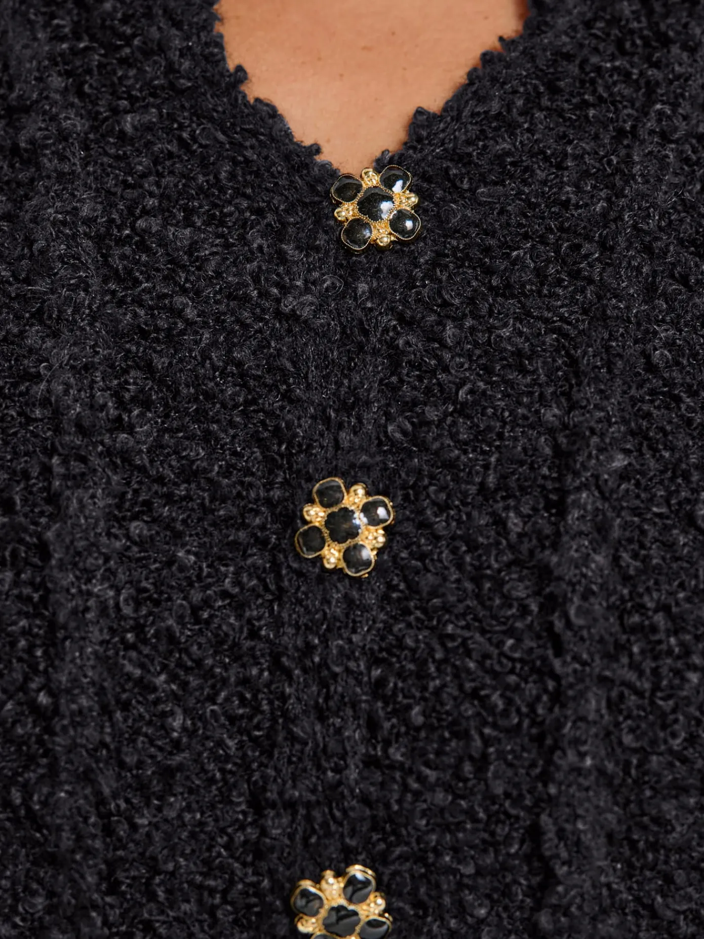 Ashley Brooke Gilets Et Cardigans<Veste en tricot tricot bouclé