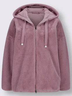 Vestes<Veste imitation fourrure allure tendance