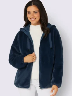 Vestes<Veste imitation fourrure allure tendance