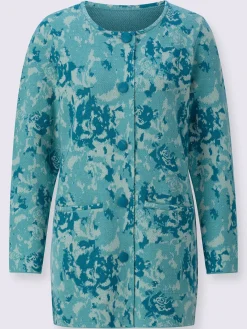 Creation L Gilets Et Cardigans<Veste longue en tricot 30% laine vierge