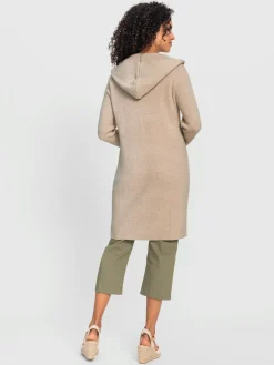 Gilets Et Cardigans<Veste longue en tricot 50% viscose (ecovero)