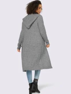 Mandarin Gilets Et Cardigans<Veste longue en tricot coupe longue mode