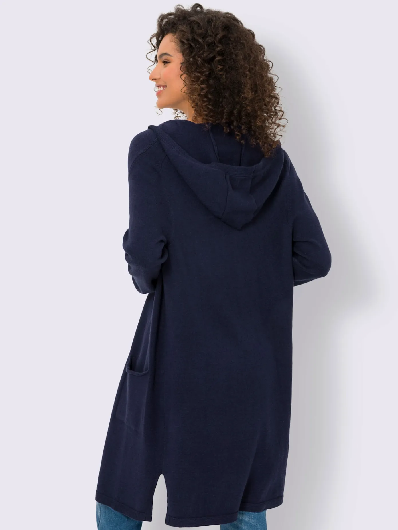 Linea Tesini Gilets Et Cardigans<Veste longue en tricot style cardigan