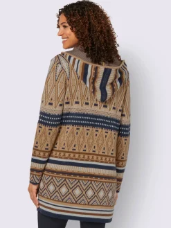 Collection L Gilets Et Cardigans<Veste longue en tricot toucher doux