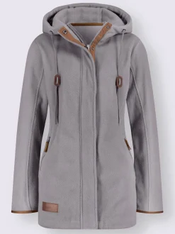 Collection L Vestes<Veste polaire à capuche qualité polaire chaude