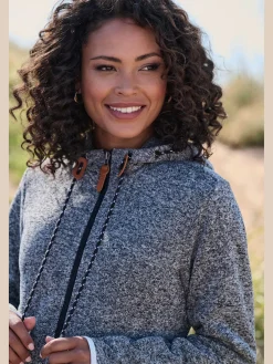 LASCANA Vestes<Veste polaire longue et sportive