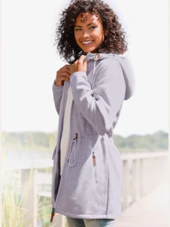 LASCANA Tenues De Détente|Vestes<Veste polaire longue et sportive