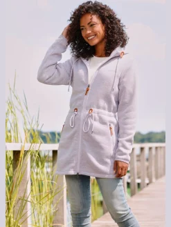 LASCANA Tenues De Détente|Vestes<Veste polaire longue et sportive