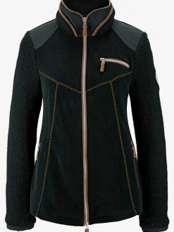 Rick Cardona Vestes<Veste polaire mélange polaire et tricot