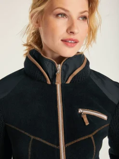 Rick Cardona Vestes<Veste polaire mélange polaire et tricot