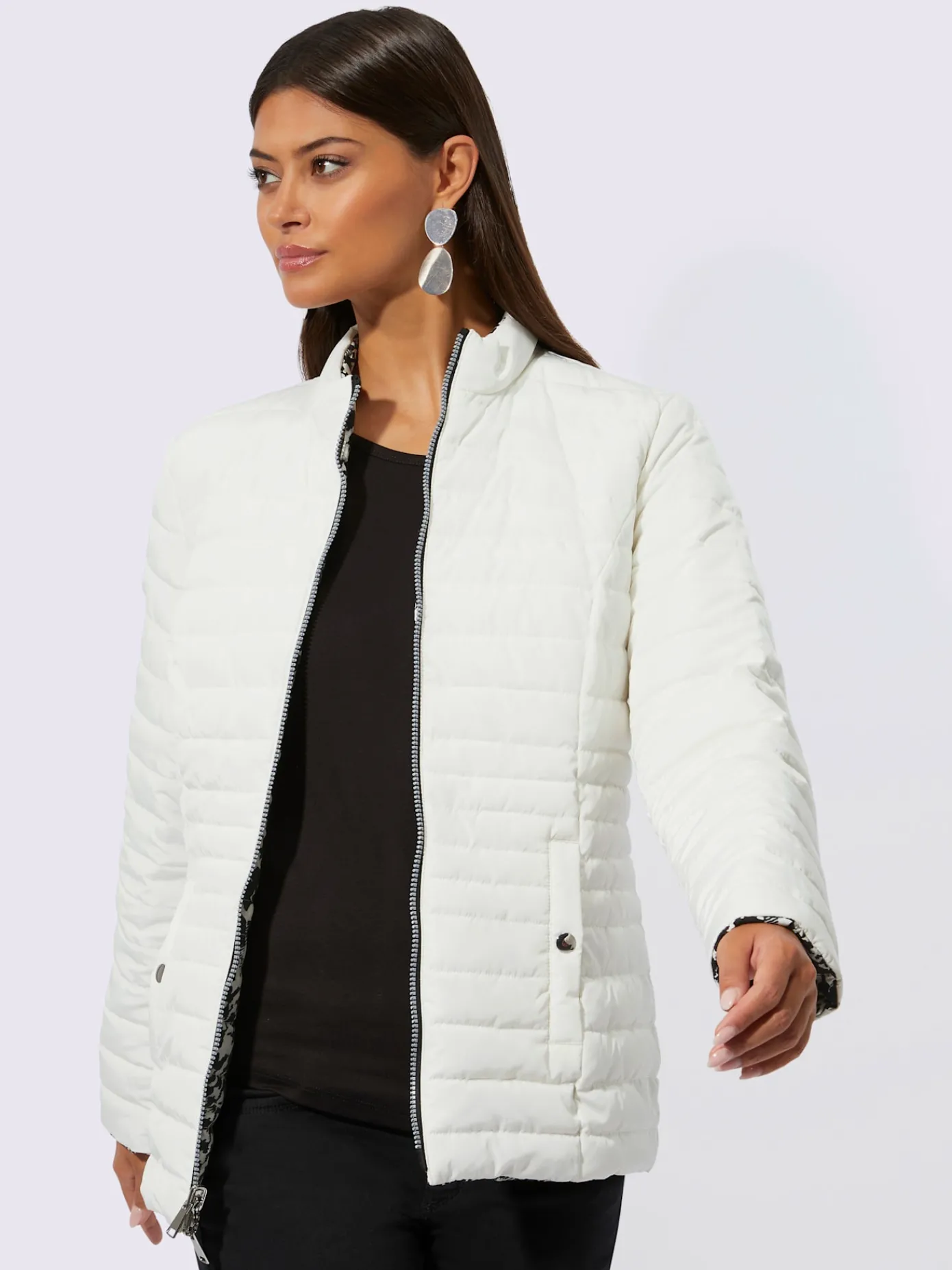 Creation L Vestes<Veste réversible très doux et chaud