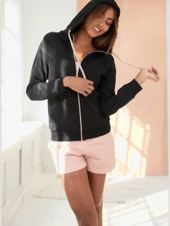 LASCANA T-Shirts<Veste sweat à capuche confortable