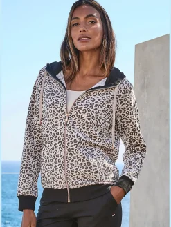 LASCANA T-Shirts<Veste sweat à capuche confortable