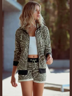 LASCANA T-Shirts<Veste sweat confortable à capuche