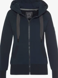 Elbsand Vestes<Veste sweat décontractée avec grande capuche