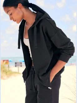 LASCANA Vestes<Veste sweat d'intérieur structurée