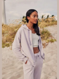 LASCANA Vestes<Veste sweat d'intérieur structurée