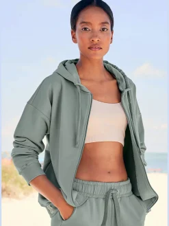 LASCANA Vestes<Veste sweat d'intérieur structurée