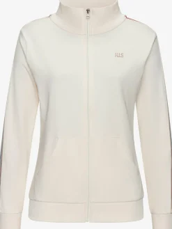 H.I.S Vestes<Veste sweat veste à col montant et rayures